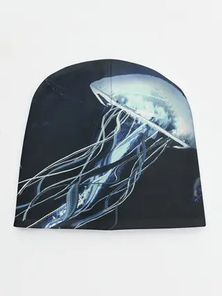 Детская шапка / Рисунок медуза