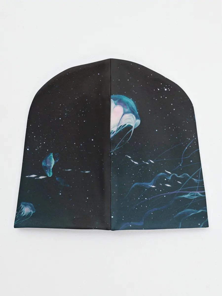 Детская шапка / Рисунок медуза