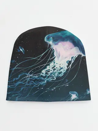 Детская шапка / Рисунок медуза