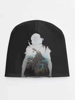 Детская шапка / Days gone силуэт Дикона