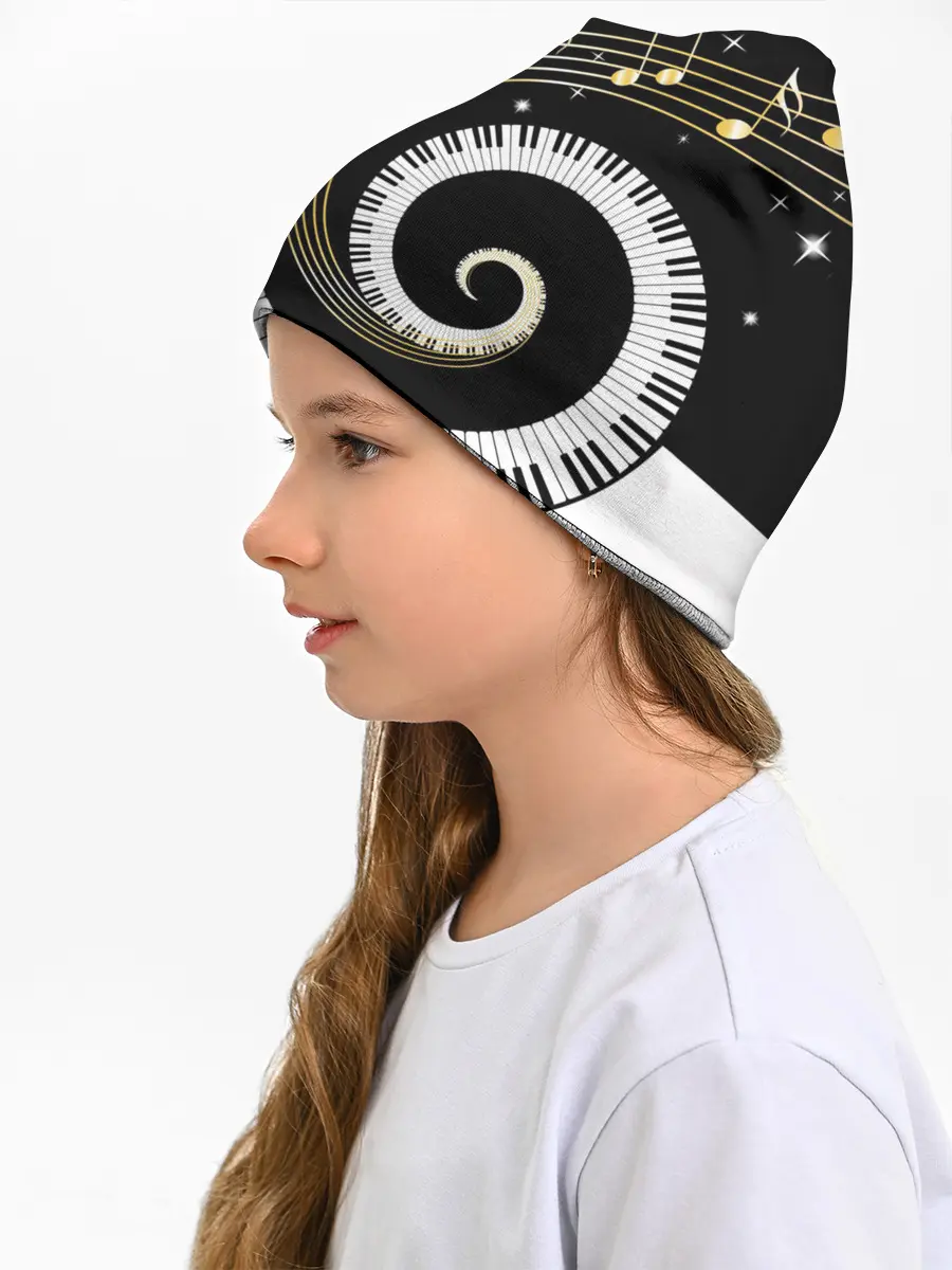 Детская шапка / МУЗЫКАЛЬНЫЙ УЗОР