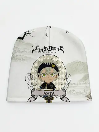 Детская шапка / Аста Чёрный клевер Япония