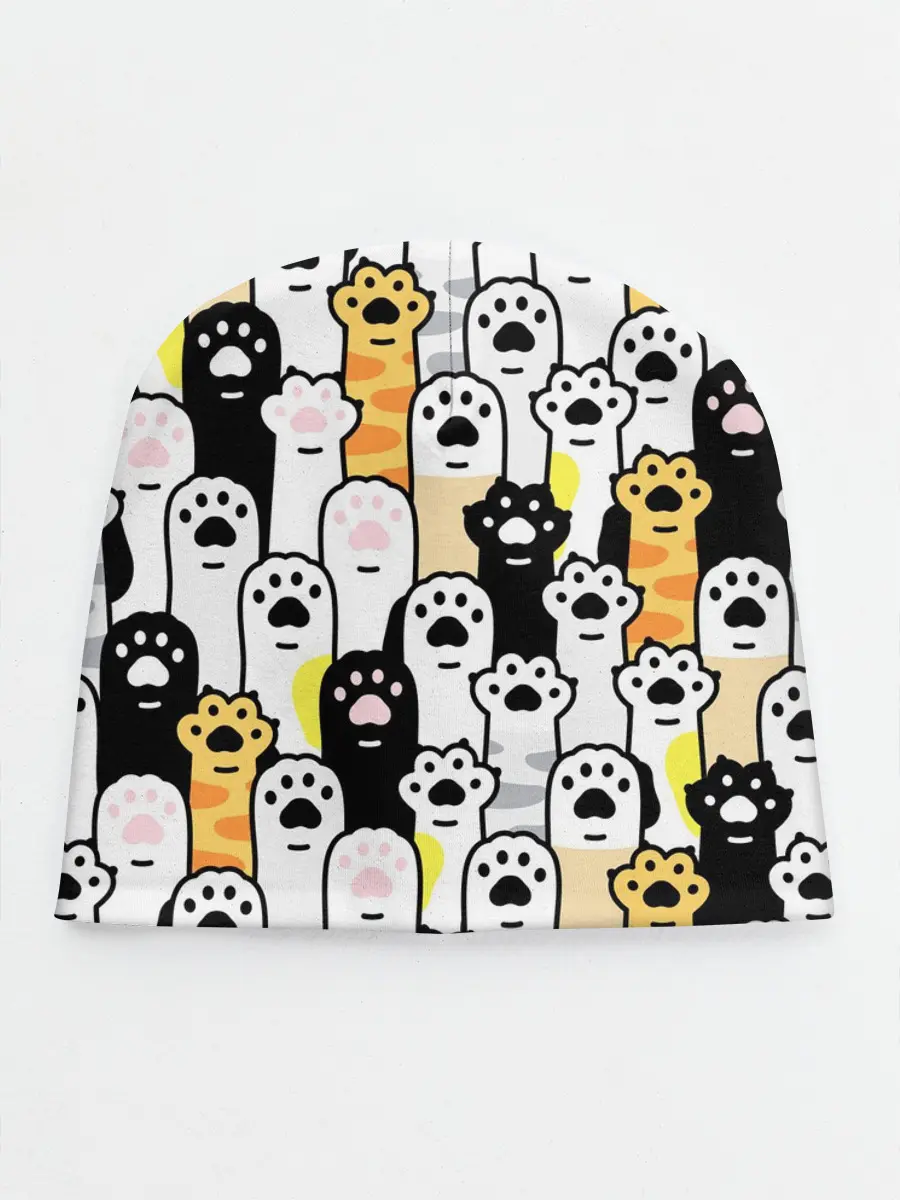 Детская шапка / КОШАЧИЬ ЛАПЫ