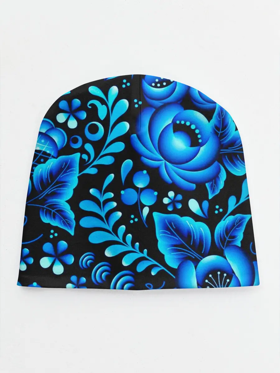 Детская шапка / Гжель