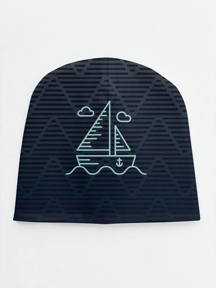 Детская шапка / Парусная лодка