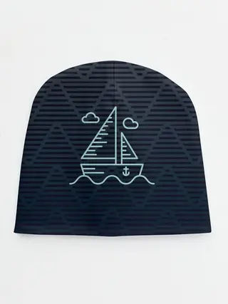 Детская шапка / Парусная лодка