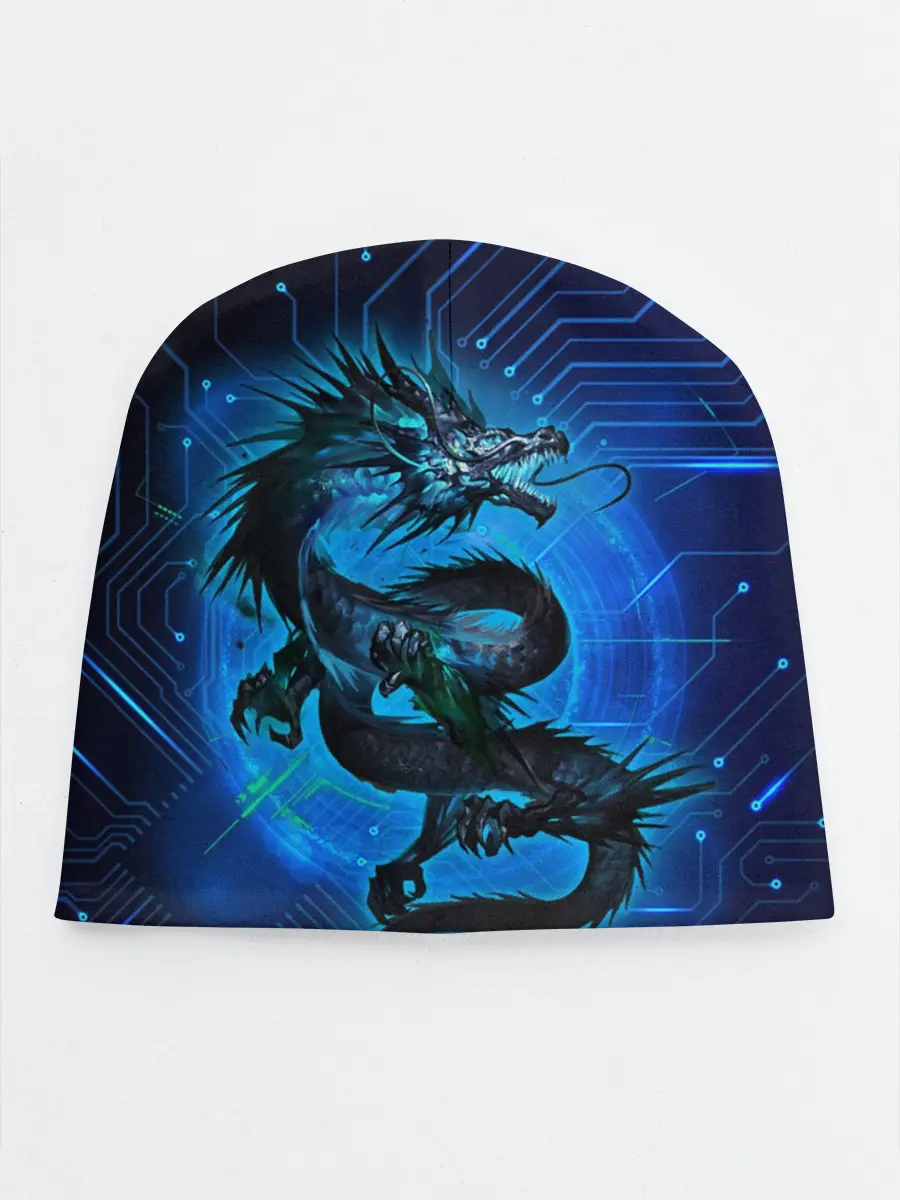 Детская шапка / Кибер-Dragon