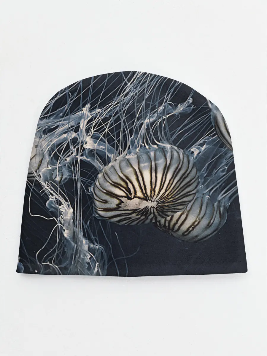 Детская шапка / Рисунок медуза