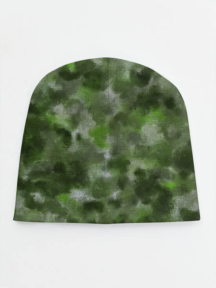 Детская шапка / Canvas Green Camo
