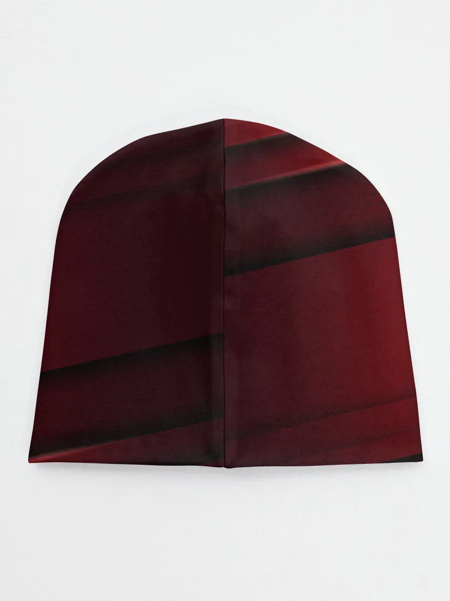 Детская шапка / 3D red Абстрактные линии