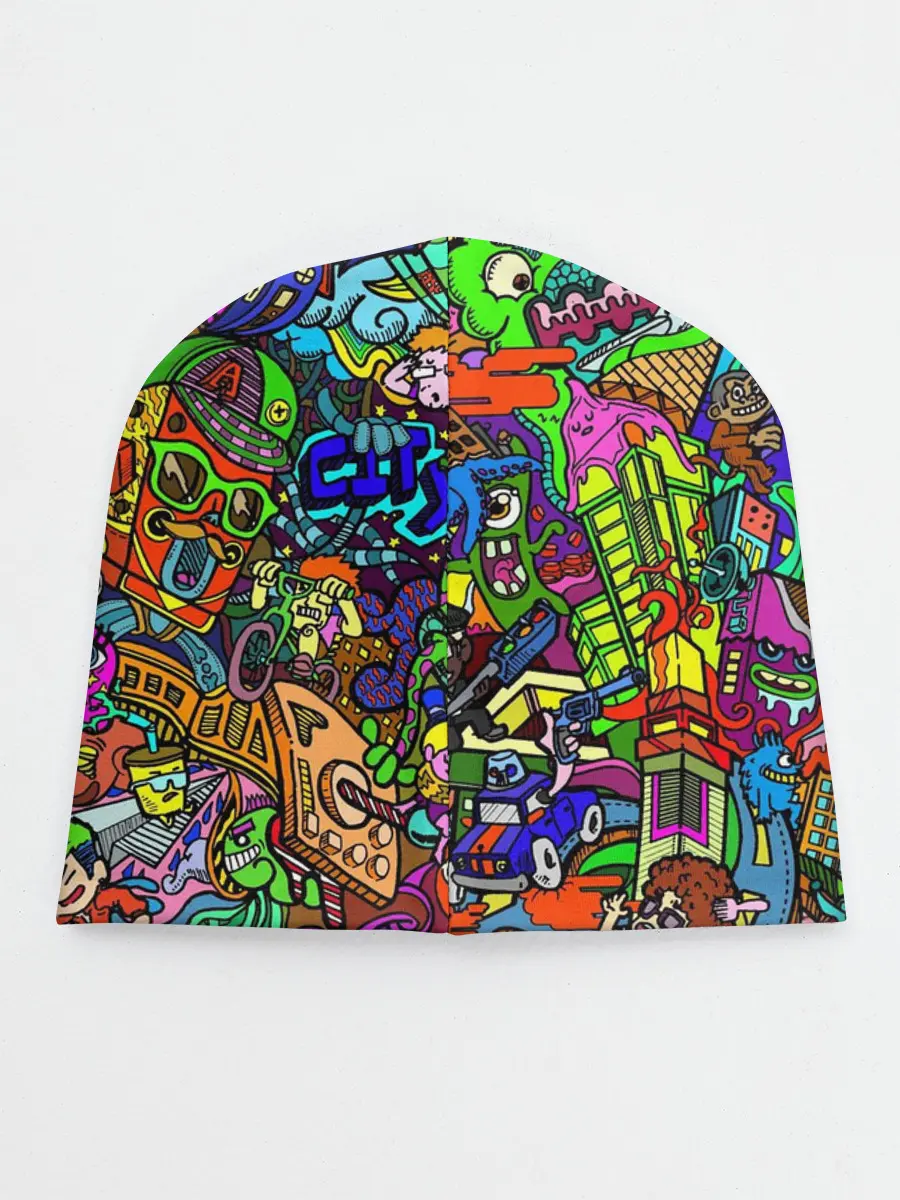 Детская шапка / Веселые узоры