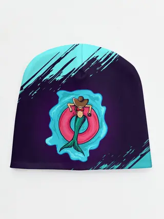 Детская шапка / Русалка на отдыхе | Mermaid
