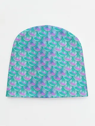 Детская шапка / Чешуя | Хвост русалки