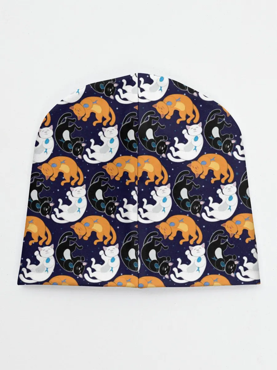 Детская шапка / Японские котики