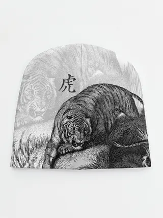 Детская шапка / Тигр и змея