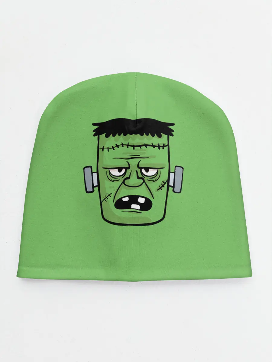 Детская шапка / Зеленый Франкенштейн