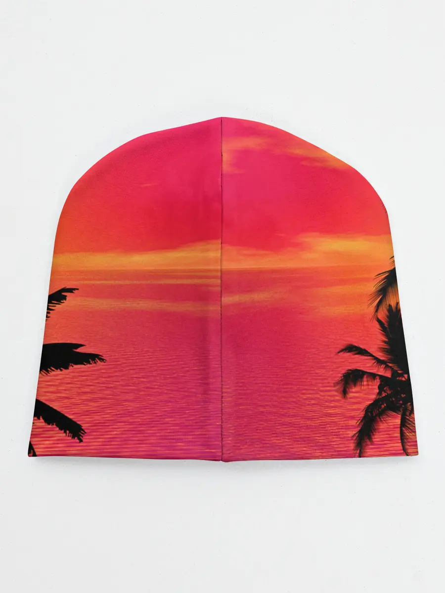 Детская шапка / Прибрежный закат