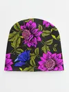 Детская шапка / Цветочный Паттерн