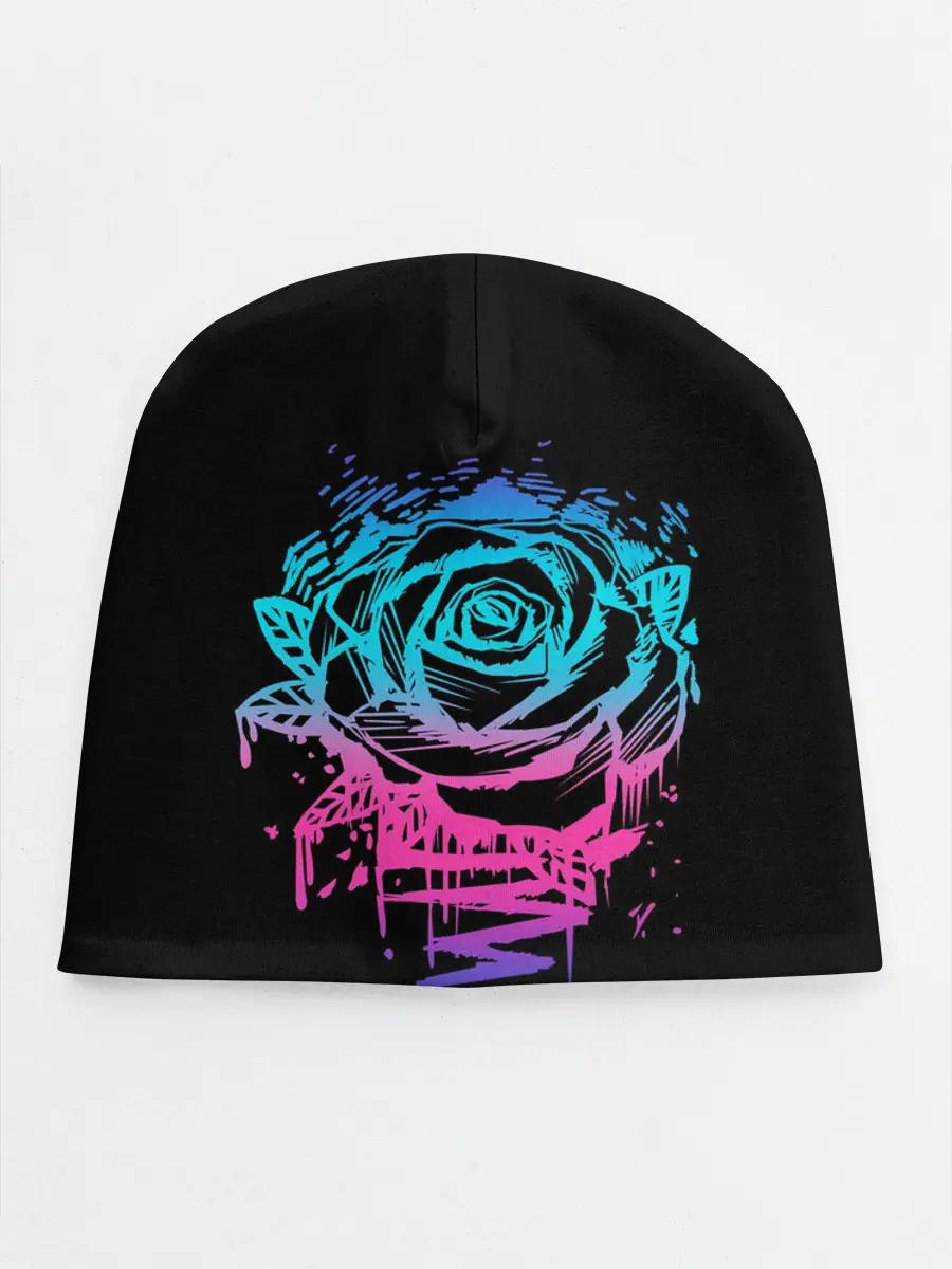 Детская шапка / Неоновая Роза | Neon Rose