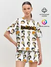 Женская пижама с шортами / Команда школы Карасуно | Haikyuu!!