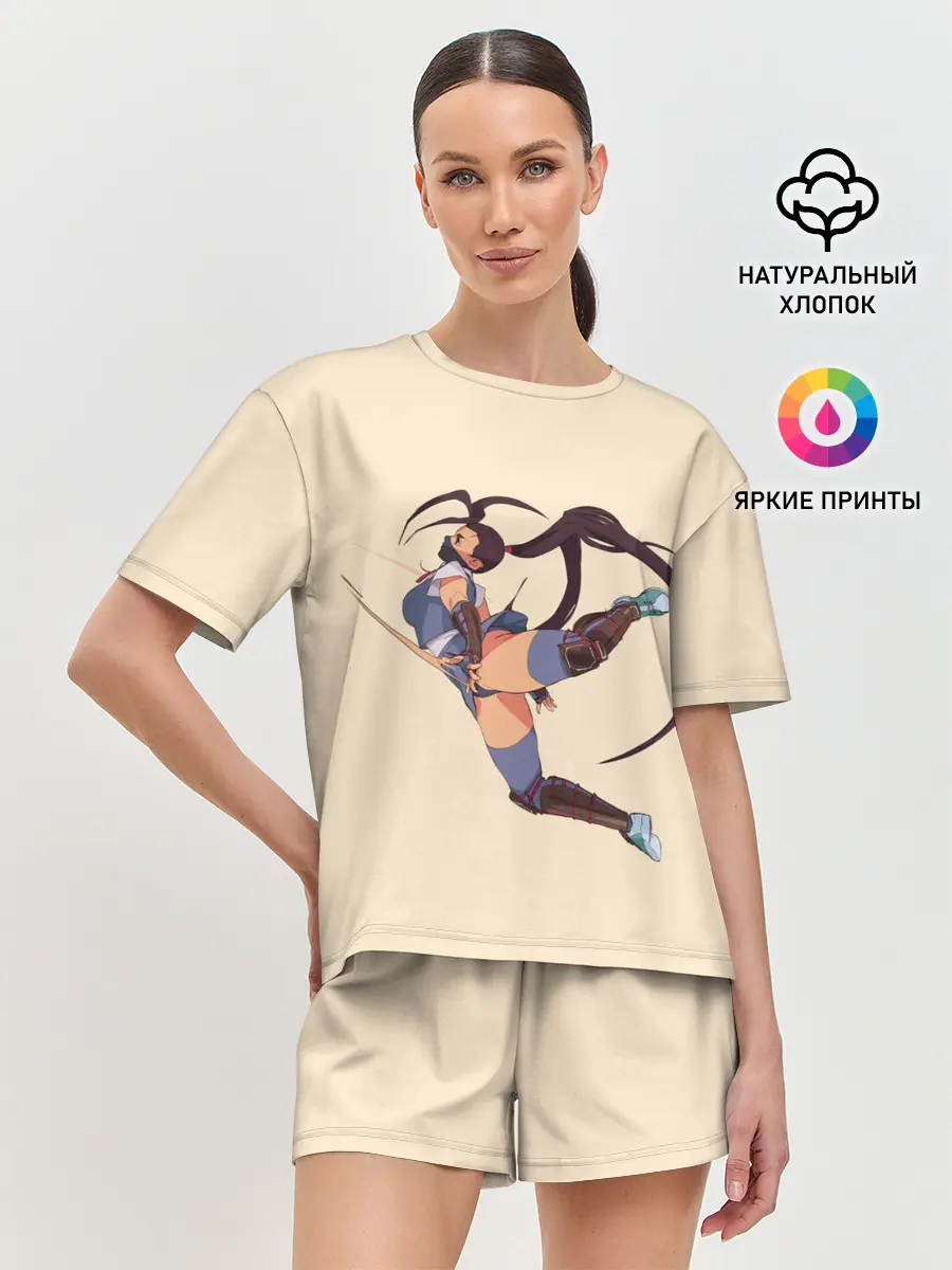 Женская пижама с шортами / Ибуки