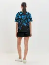 Женская пижама с шортами / Абстракция