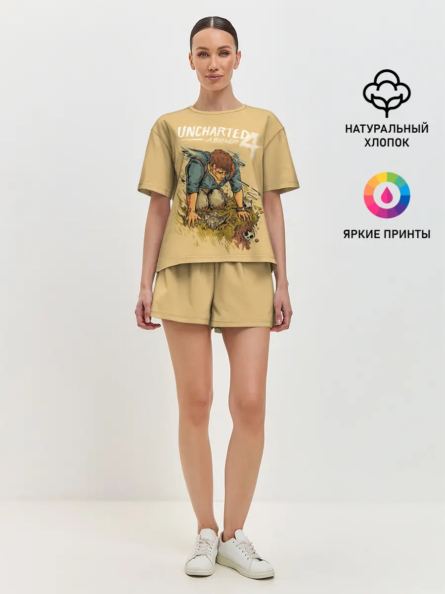 Женская пижама с шортами / Fallen Nathan