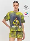 Женская пижама с шортами / GARENA FREEFIRE | БАТЛГРАУНД