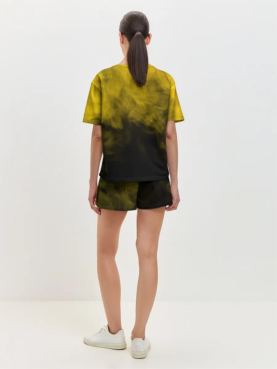 Женская пижама с шортами / FREEFIRE | YELLOW SMOKE