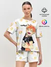 Женская пижама с шортами / Мощный удар Шоё Хината Haikyuu!!