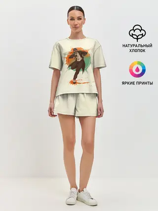 Женская пижама с шортами / Spy