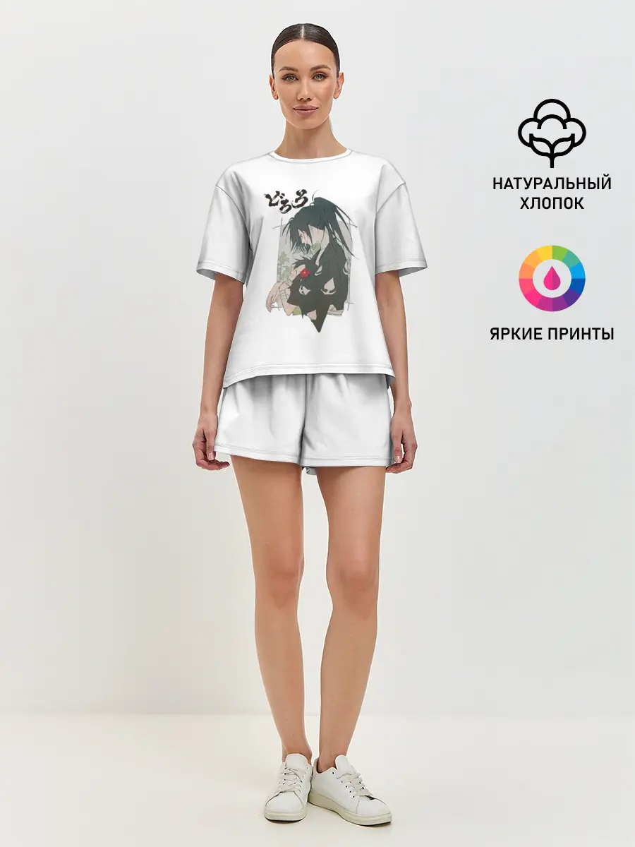 Женская пижама с шортами / Dororo Хяккимару