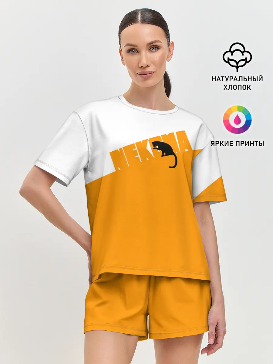Женская пижама с шортами / Старшая Некома | Haikyuu!!