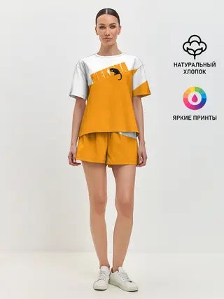 Женская пижама с шортами / Старшая Некома | Haikyuu!!