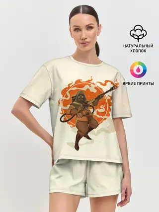 Женская пижама с шортами / Pyro style