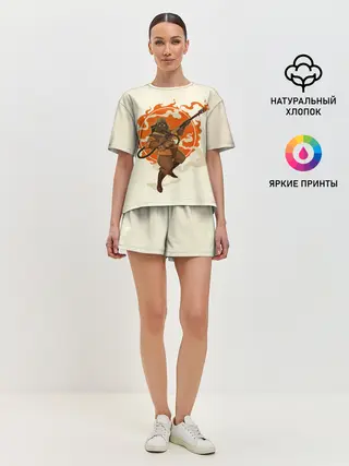 Женская пижама с шортами / Pyro style