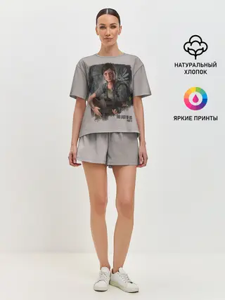 Женская пижама с шортами / Элли с гитарой