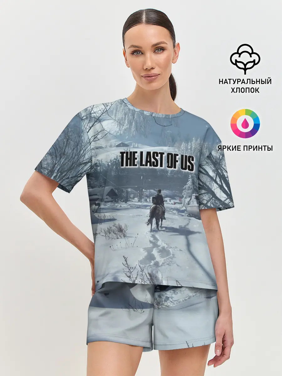 Женская пижама с шортами / Элли в деревне