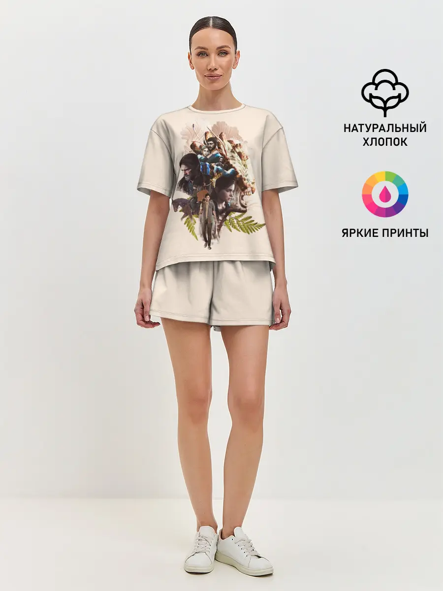 Женская пижама с шортами / Вселенная Последнего из нас