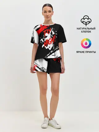 Женская пижама с шортами / FLY HIGH! Haikyu!!