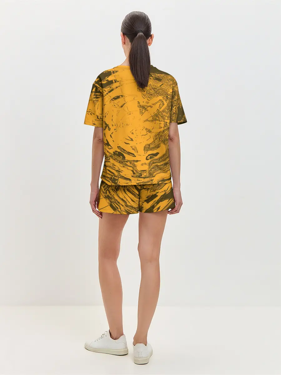 Женская пижама с шортами / Сплющенная сфера