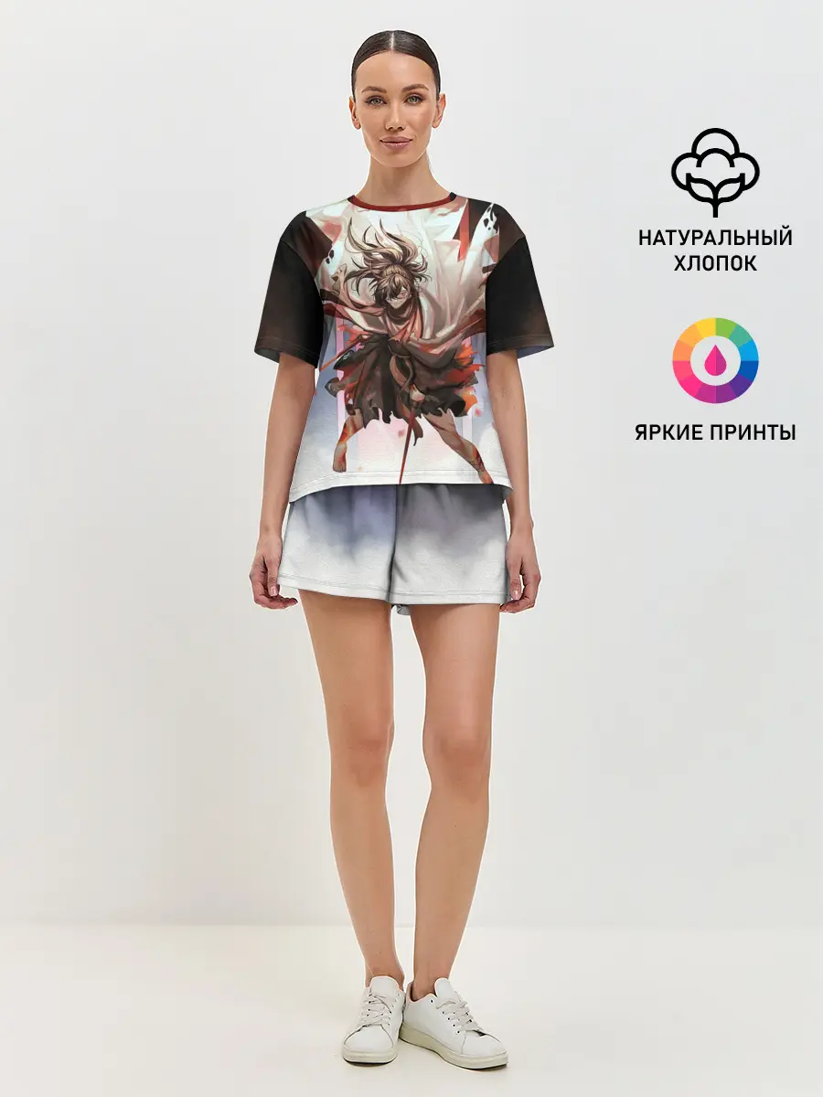 Женская пижама с шортами / ХЯККИМАРУ | ДОРОРО