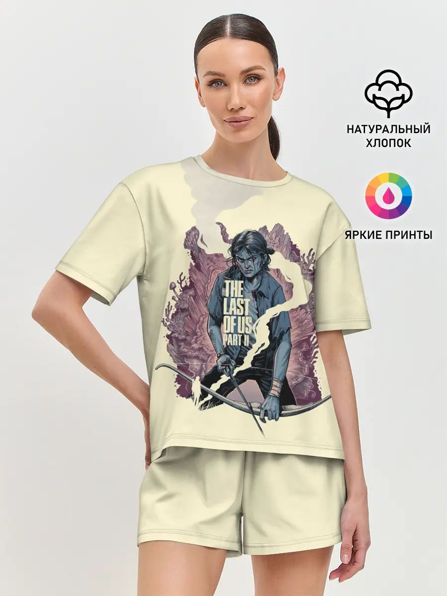 Женская пижама с шортами / Angry Elly