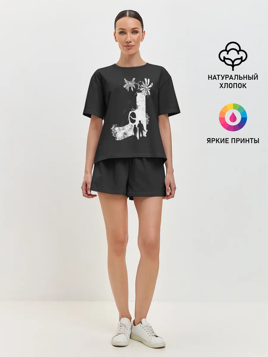 Женская пижама с шортами / Survivors with gun