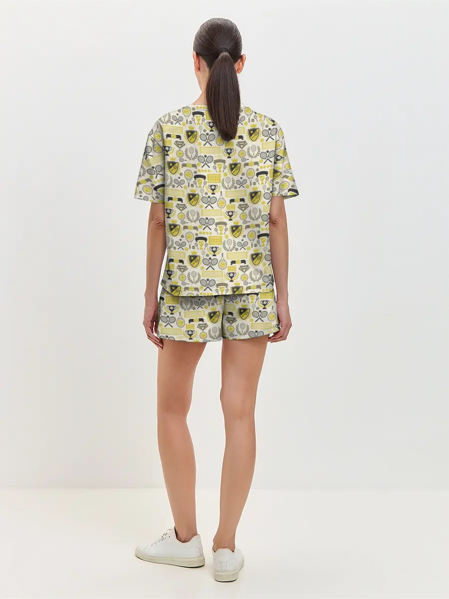 Женская пижама с шортами / Кубок Дэвиса