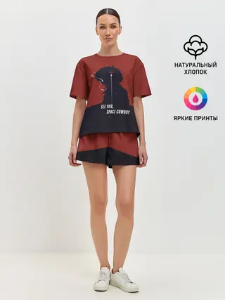 Женская пижама с шортами / Cowboy Bebop - Spike