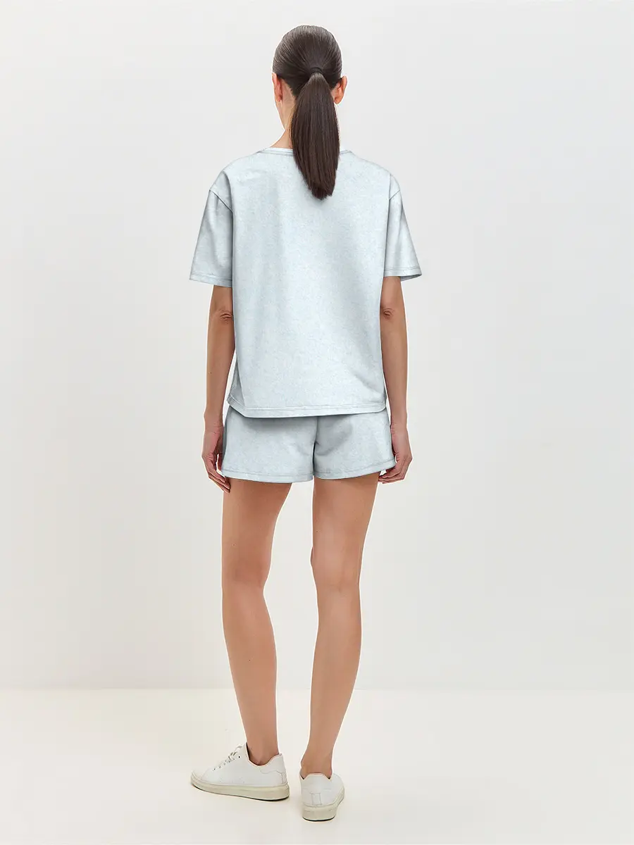 Женская пижама с шортами / Blue Lil Peep