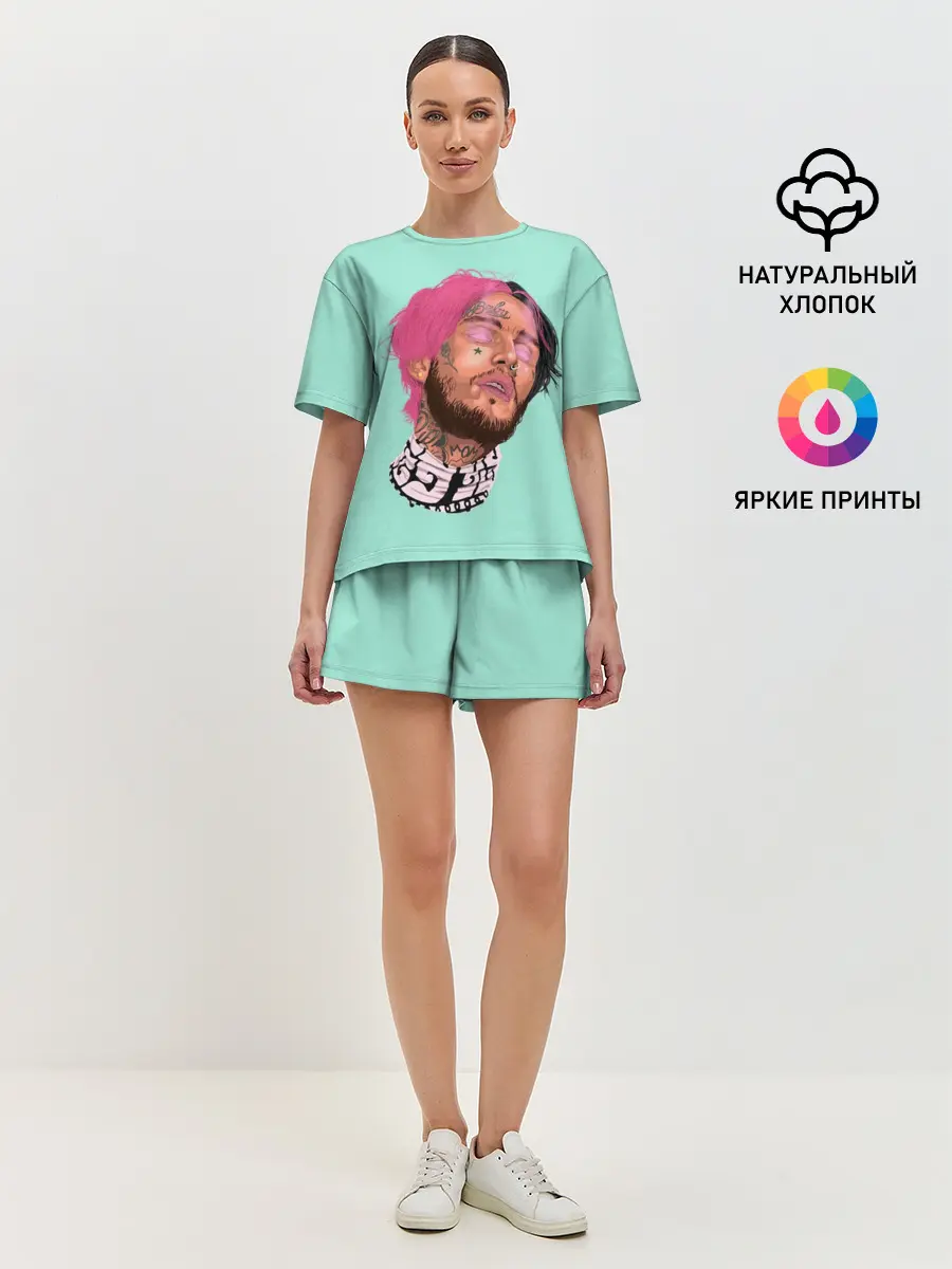 Женская пижама с шортами / Magic Lil Peep