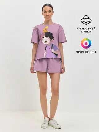 Женская пижама с шортами / Young Lil Peep