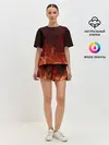 Женская пижама с шортами / ПЛАМЯ 3D